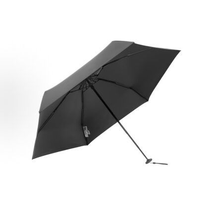 kobold German brand for 100 years, compact sunshade black vinyl sun umbrella, simple and pure color