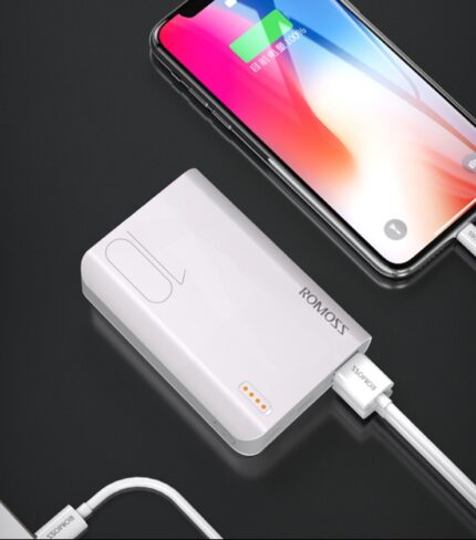 Romeshi Power Bank 10000 mA 18W22.5W Large Capacity PD Fast Charging Portable Mobile Power Supply Suitable for Apple Huawei Xiaomi Mobile Phones