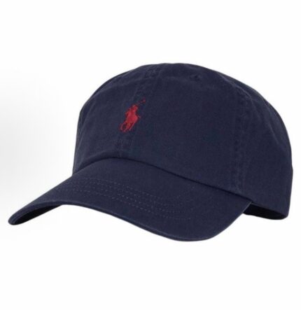 Polo Ralph Lauren Pattern Design Cotton Cap Men's and Women's Same Style Couple Blue