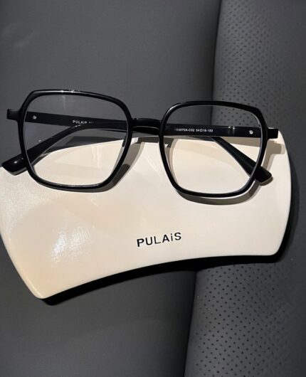 PULAIS personality dream jelly transparent eye protection anti-blue light large frame face show small Korean version fashionable plain artifact irregular