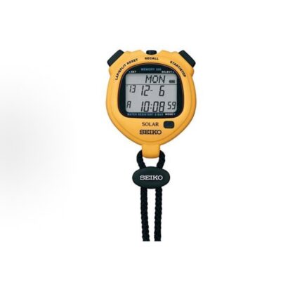 SEIKO Seiko stopwatch solar quartz movement 50 meters waterproof same style for men and women