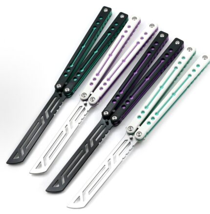 Hongfeng Nautilus Butterfly Knife Unopened G10 Handle Practice Training Knife Throwing Knife
