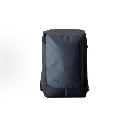 Under Armour Cool and Waterproof Zipper Closure Polyester Book Bag Backpack Shoulder Bag Regular Men's and Women's Style Couple Style Black