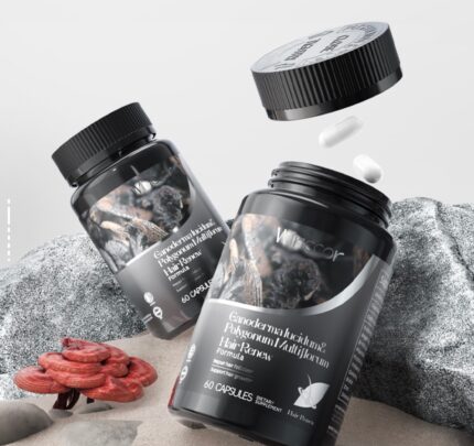 Winccor Vison Yuan Pea Sprouts Hair Care Pills 60 Pills / Box USA Original Imported Hawthorn Rhubarb Rhubarb Ganoderma Fully Regulate